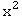 x^2